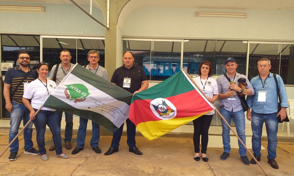 Delegação Gaúcha participa do II Congresso dos Trabalhadores Assalariados Rurais em Brasilia