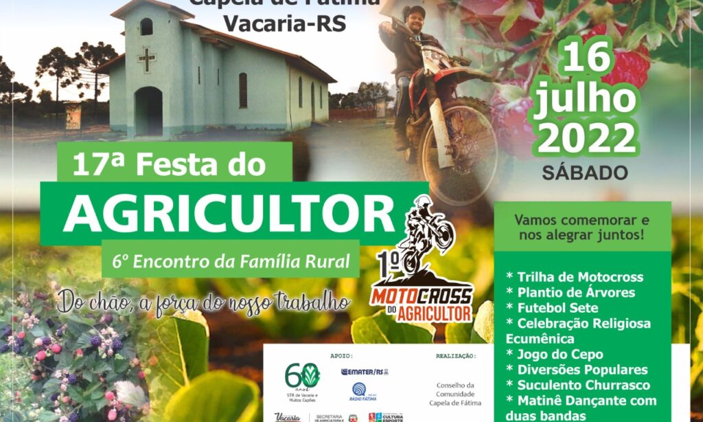 Programa Vida Rural 09 07 2022 – Serviço Festa do Agricultor