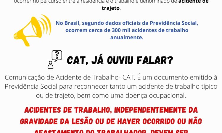 Cerest Serra lança Campanha Saúde e Segurança dos Trabalhadores