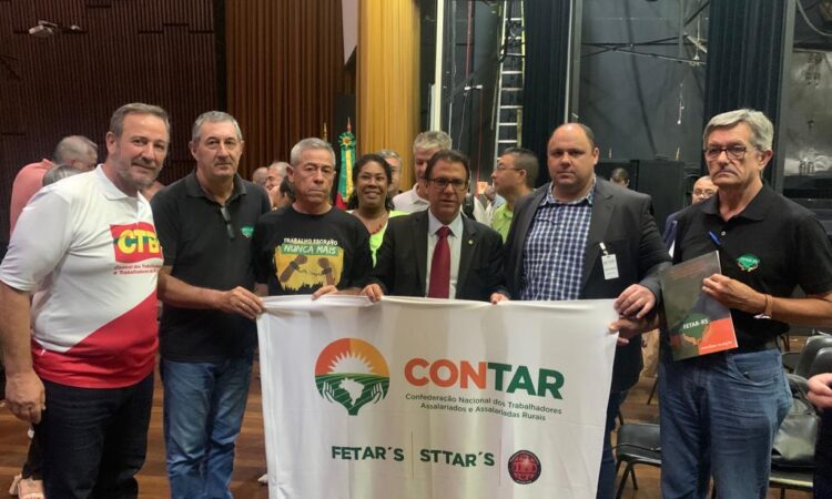 Presidente do STR de Vacaria e Muitos Capões acompanhou Ministro do Trabalho Luiz Marinho na Serra Gaúcha
