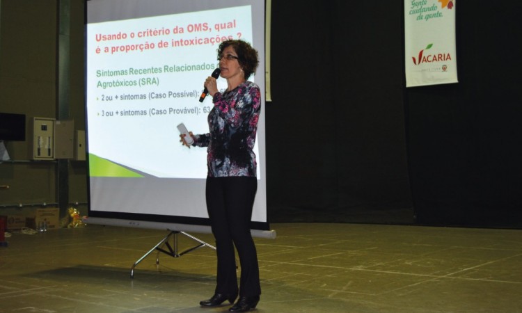 SEMINÁRIO DE SAÚDE DO TRABALHADOR DO CAMPO DIVULGA PESQUISA SOBRE O USO DE AGROTÓXICOS
