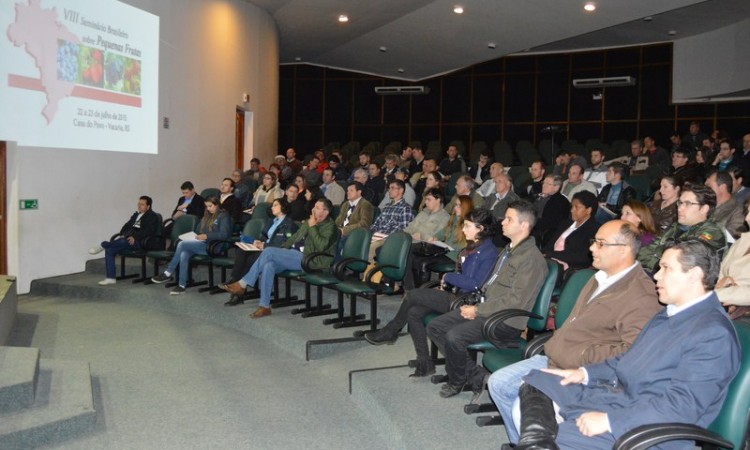 STR PRESENTE NO VIII SEMINÁRIO BRASILEIRO SOBRE PEQUENAS FRUTAS