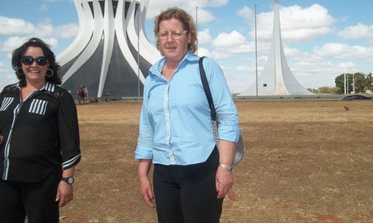 MULHERES DO STR NA MARCHA DAS MARGARIDAS 2015