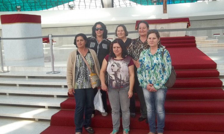 MULHERES DO STR NA MARCHA DAS MARGARIDAS 2015