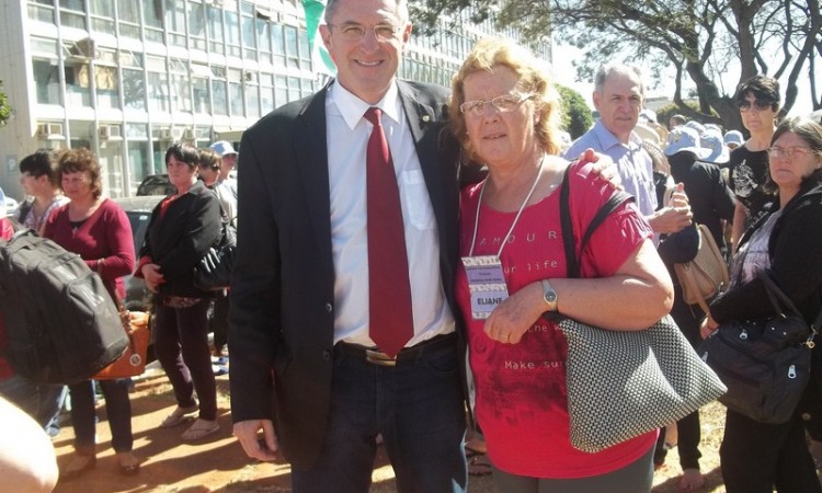 MULHERES DO STR NA MARCHA DAS MARGARIDAS 2015