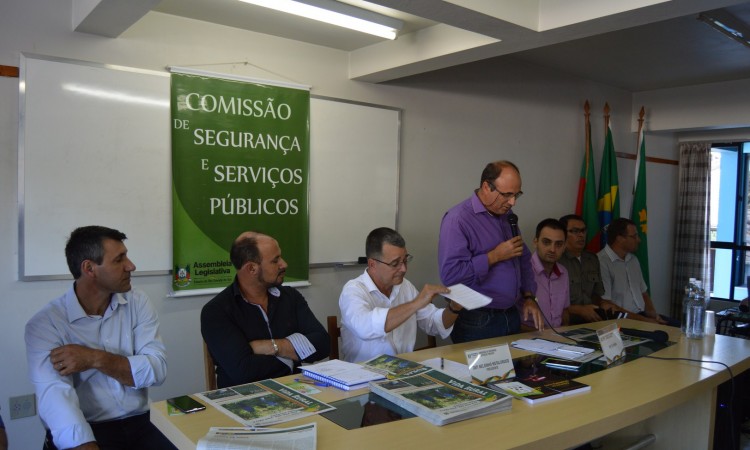 STR PARTICIPA DE  AUDIÊNCIA PÚBLICA SOBRE SEGURANÇA EM IPÊ/RS