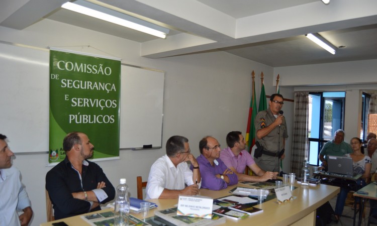 STR PARTICIPA DE  AUDIÊNCIA PÚBLICA SOBRE SEGURANÇA EM IPÊ/RS