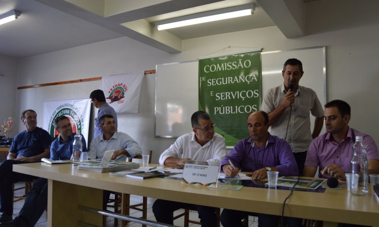 STR PARTICIPA DE  AUDIÊNCIA PÚBLICA SOBRE SEGURANÇA EM IPÊ/RS