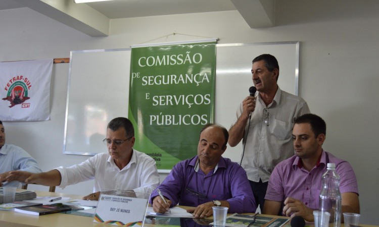 STR PARTICIPA DE  AUDIÊNCIA PÚBLICA SOBRE SEGURANÇA EM IPÊ/RS