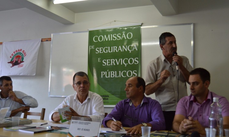 STR PARTICIPA DE  AUDIÊNCIA PÚBLICA SOBRE SEGURANÇA EM IPÊ/RS