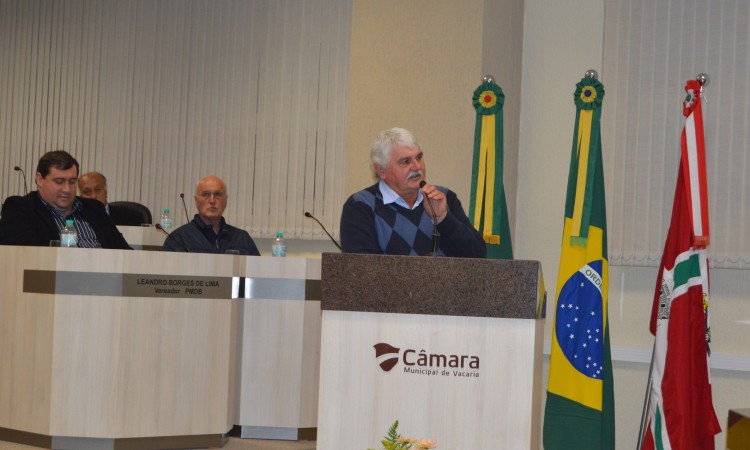 SÉRGIO POLETTO É CIDADÃO EMÉRITO DE VACARIA
