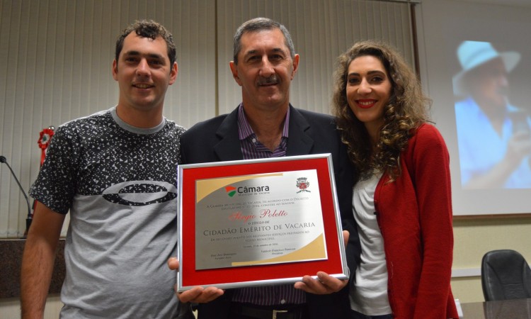 SÉRGIO POLETTO É CIDADÃO EMÉRITO DE VACARIA