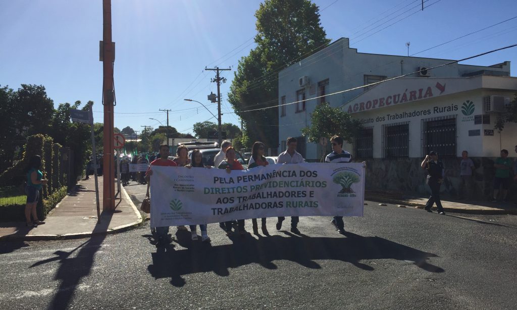 Movimento Sindical Rural é contra a reforma da Previdência Social