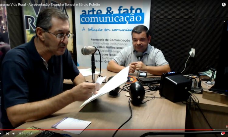 Programa Vida Rural do dia 29 de março de 2018