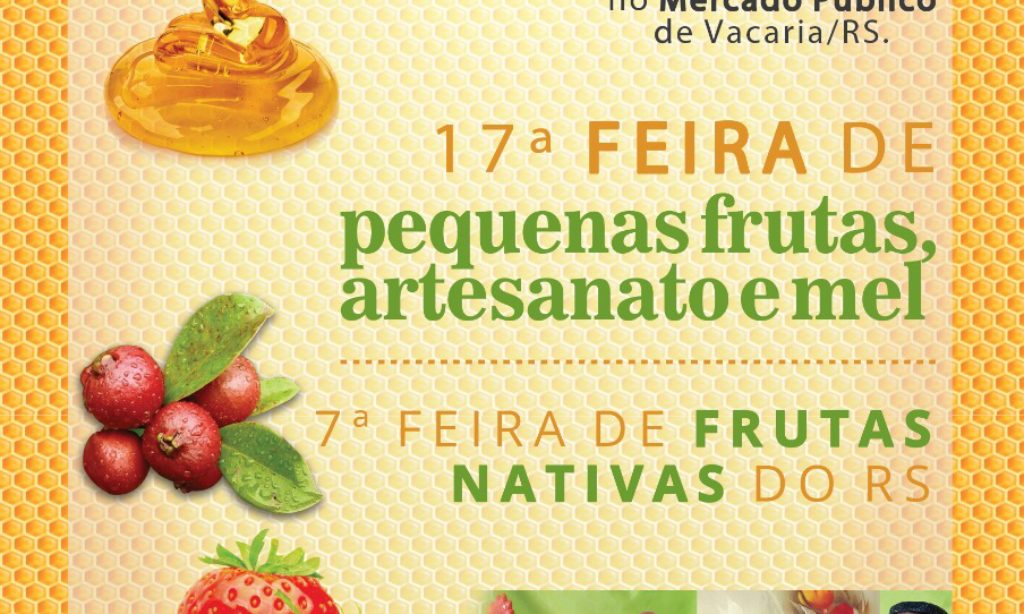 FEIRA DE PEQUENAS FRUTAS TEM O APOIO DO STR