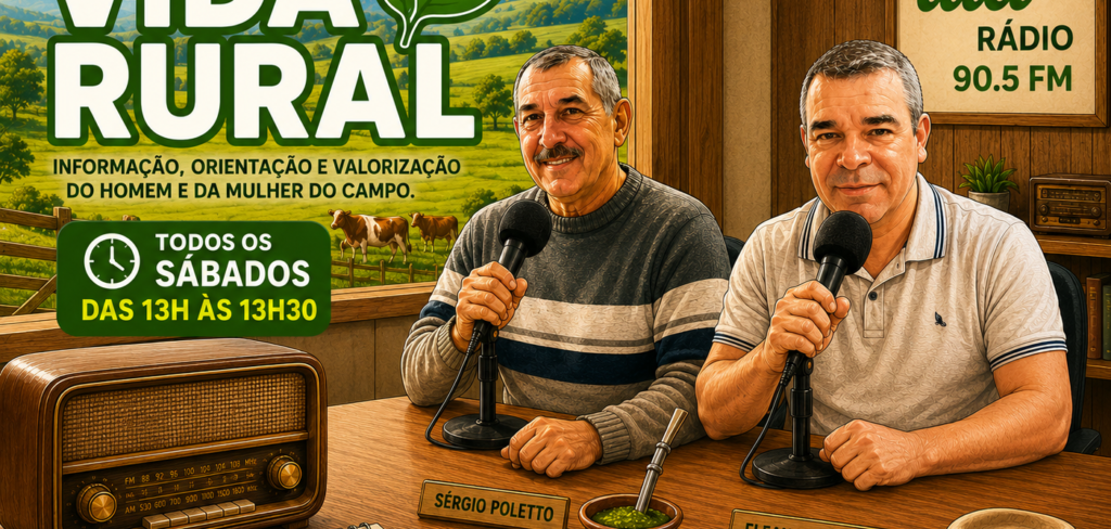 Programa de Radio Vida Rural de 11 de julho de 2026