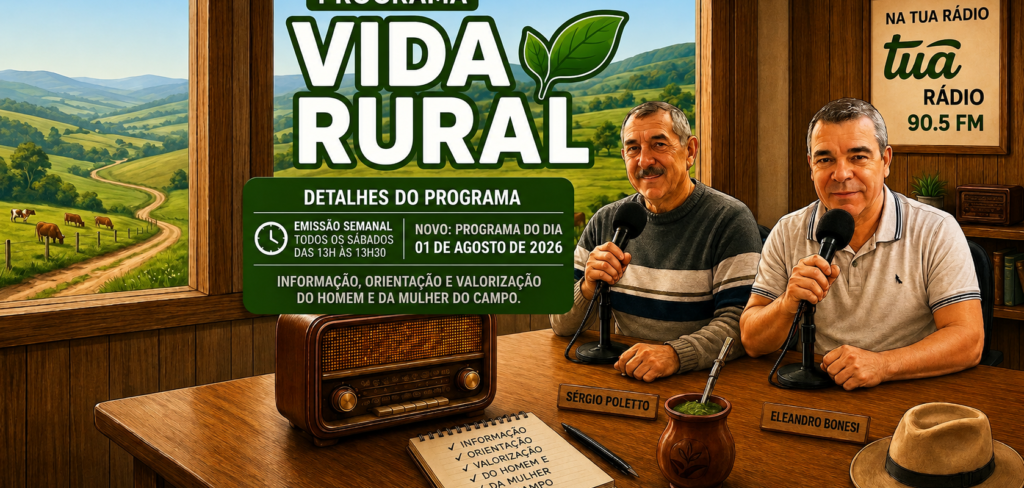 Programa Vida Rural de 01 Agosto de 2026