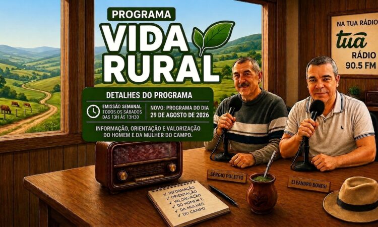 Programa Vida Rural de 29 de Agosto de 2026