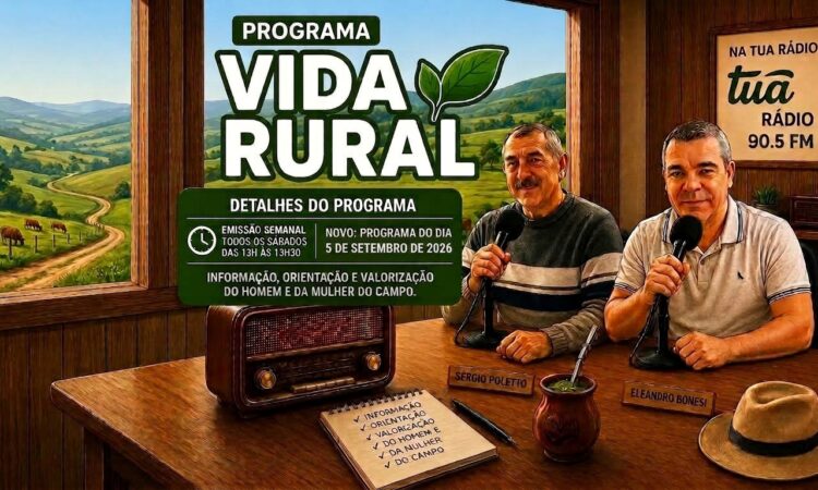 Programa Vida Rural de 05 de setembro de 2026