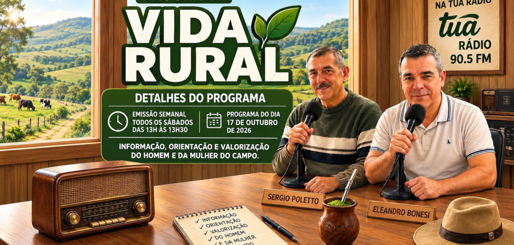 Programa Vida Rural de 17 de outubro de 2026